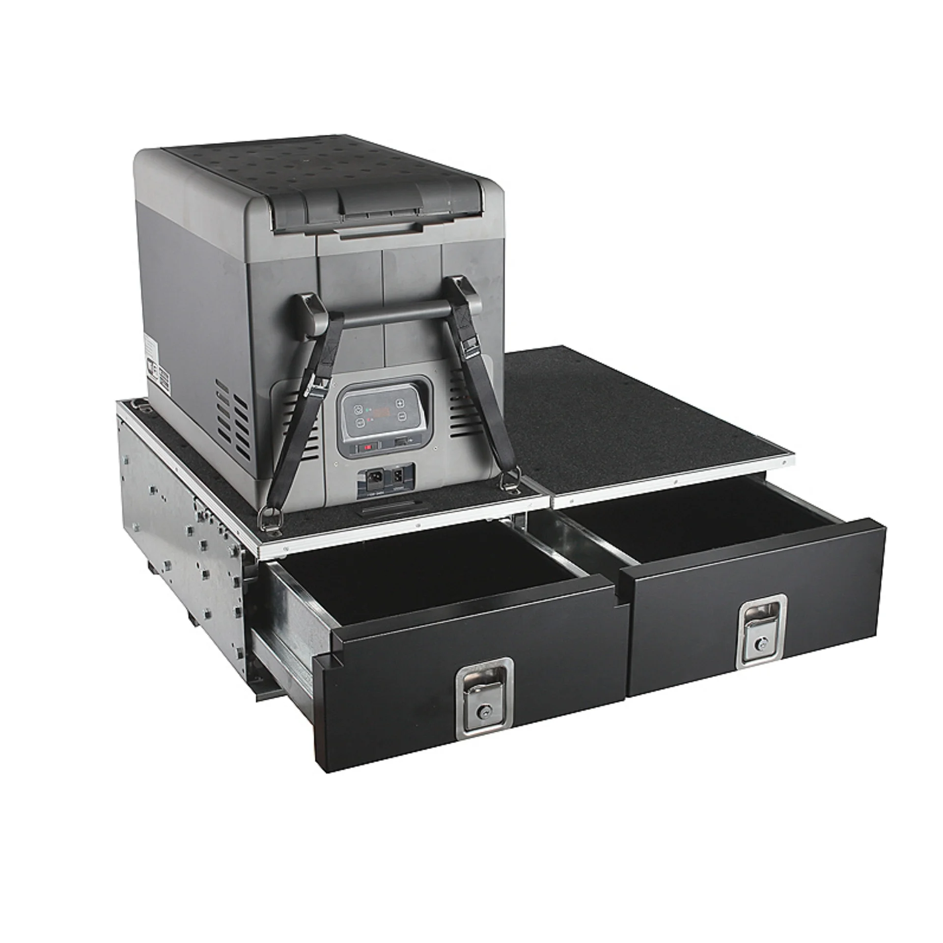 オフロード4x4カー貨物スライディングストレージトランク