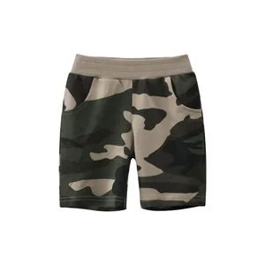 100% Cotton Knitted Toddlers Camouflage Pants Kids Cotton Shorts of Young Boy'S Shorts
