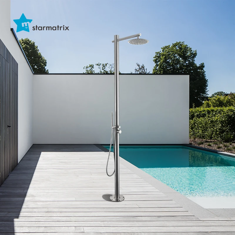 Starmatrix Ss1095 Marine Grade Outdoor Shower 316 Stainless Steel
