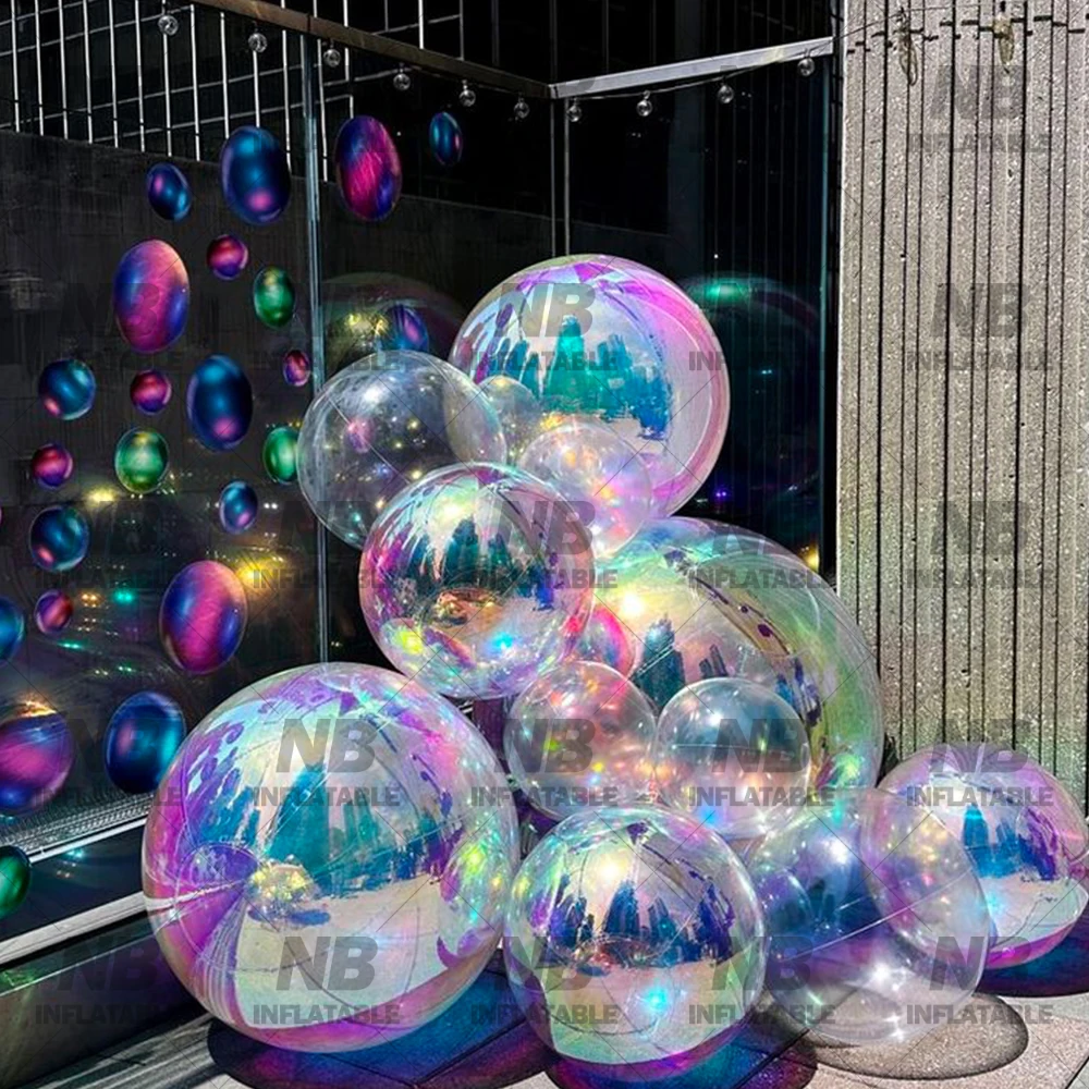 Inflatable Metallic Ball - Decorative Mirror Sphere