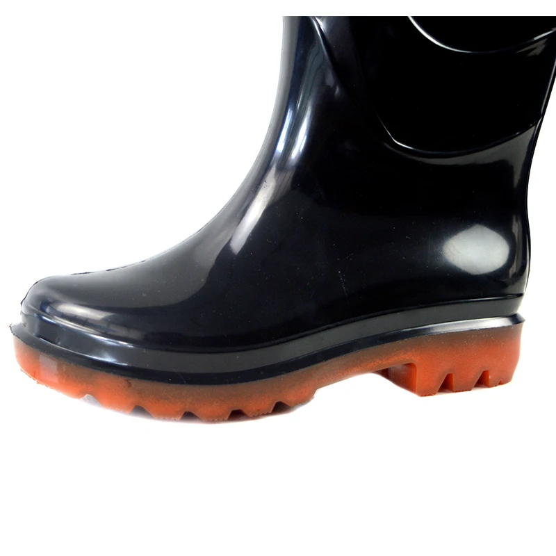 
Новинка, модная черная защитная обувь, промышленные сапоги, мужские уличные водонепроницаемые защитные сапоги 