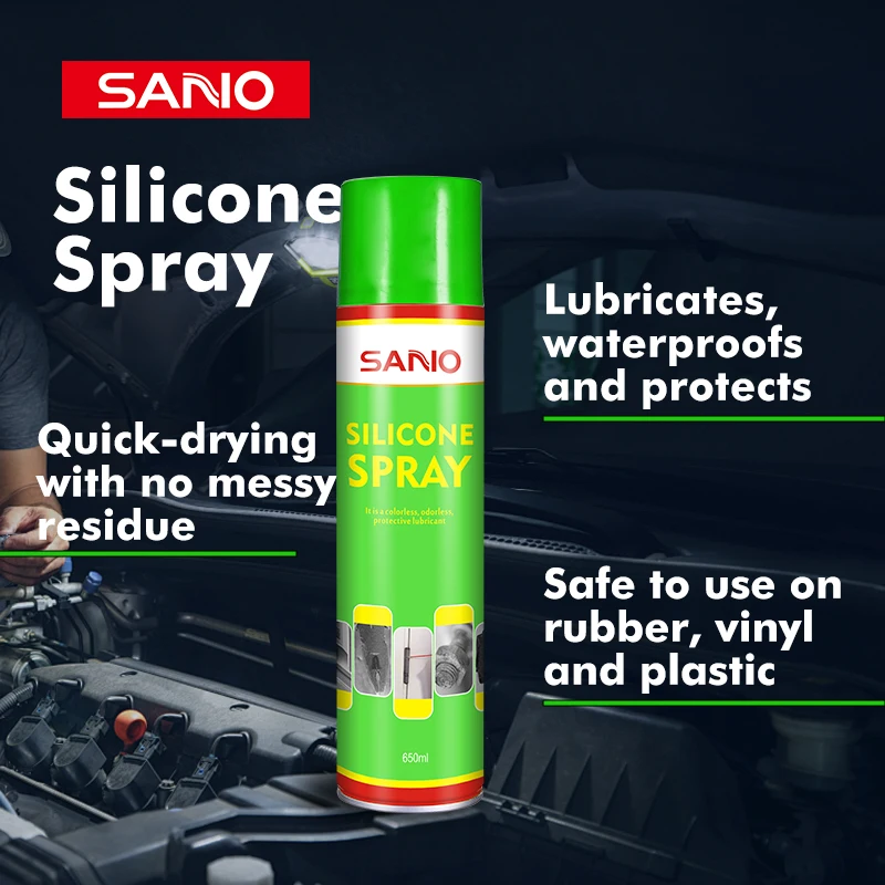 Heat-Dissipating Silicone Lubricant Spray for Thermal Protection in  High-Load Bearing Applications Oem Silicone Spray Lubricant