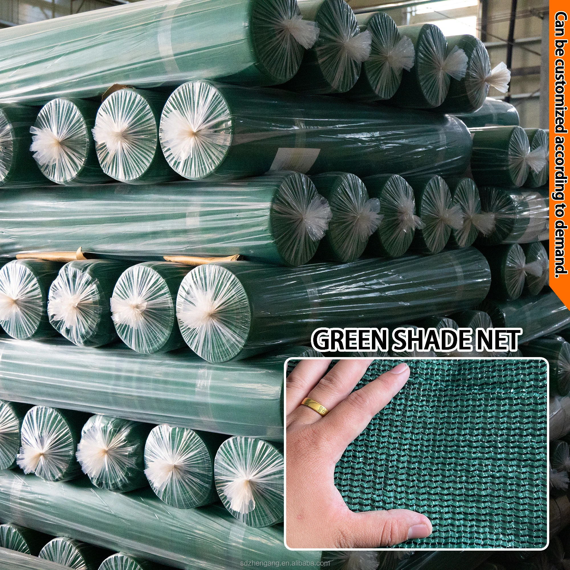 Advanced Photo-Stabilized HDPE Dark Green Shading Net Agriculture Net for Modern Farm Greenhouse Plant Nursery Cover