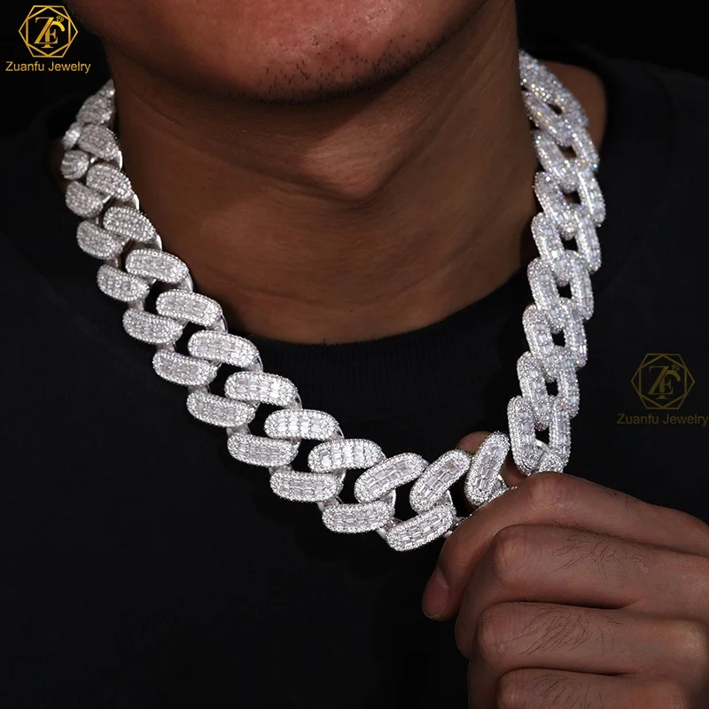 Men's Custom Diamond Chains ZuanfoJewelry Custom Diamond