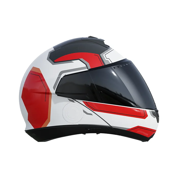 Professional Motorcycle Intelligent Hud Smart Voice Helmet With Camera ...