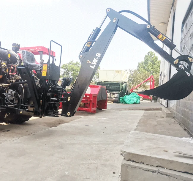 Tractor Implement 3 Point Backhoe Attachment