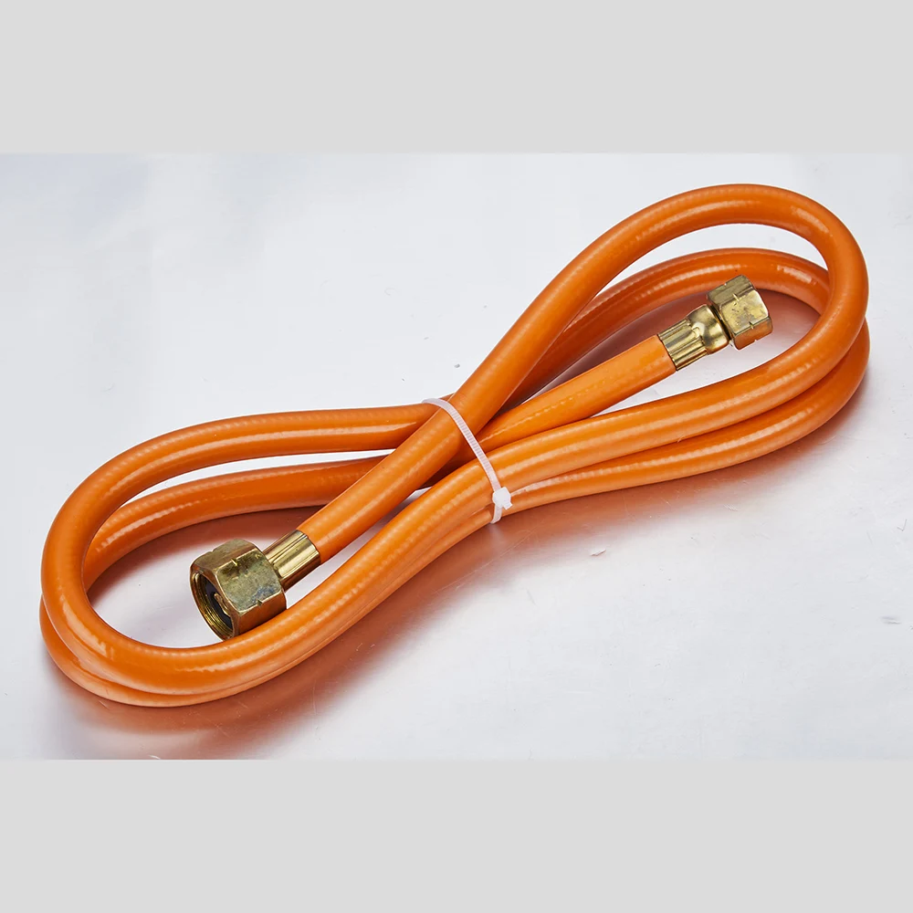 LPG Gas Blow Torch Brazing Torch Flame Gun Propane Torch Kit with Hose Brass Nozzles