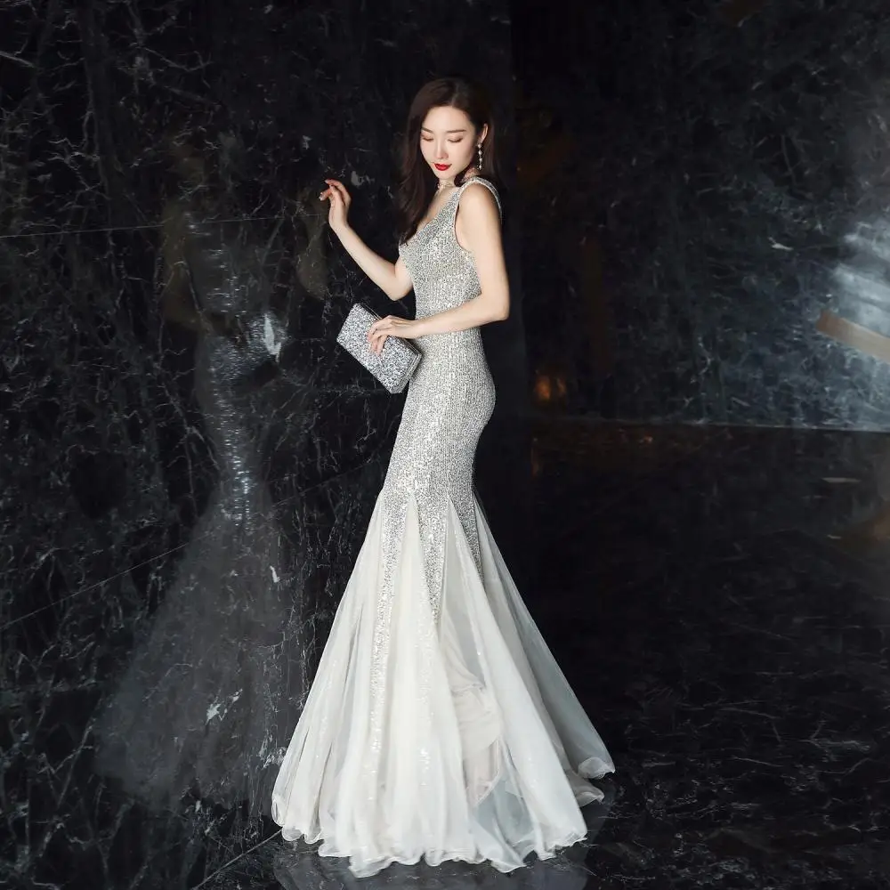 Yc167 Korean Style Bridal Lace Mermaid Tailless Wedding Dress  China  Bridal Wedding Dress and Wedding Dress price  MadeinChinacom