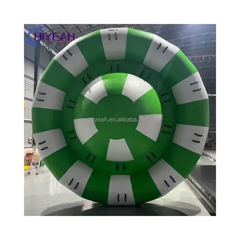 High Quality UFO Towable Tube Adults Kids Flying Water Disco Rotating Inflatable Exciting Water Toys For Selling