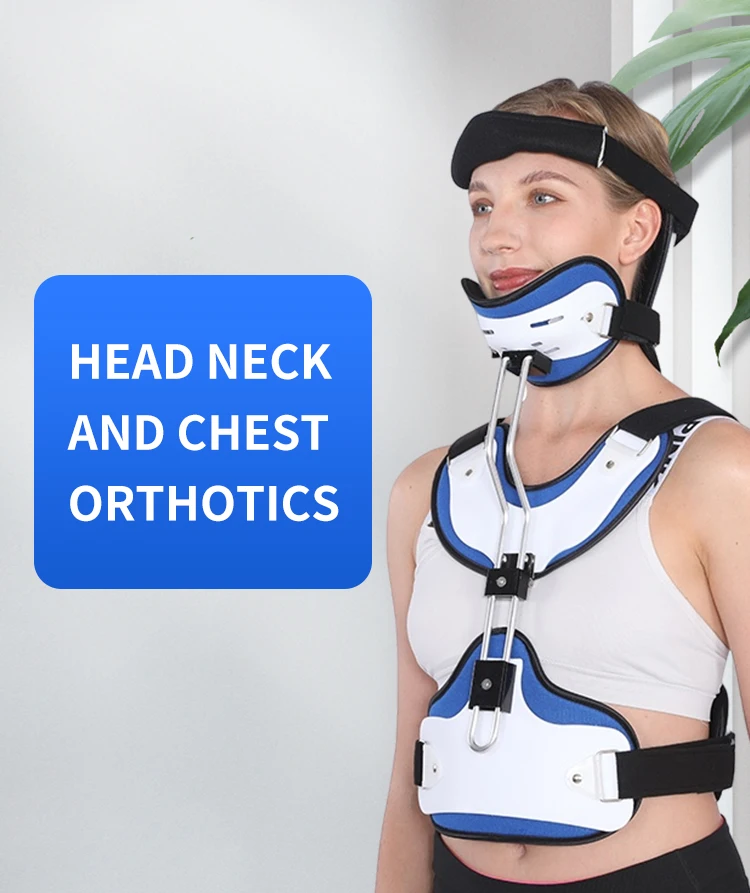 TJ-NM002 Head Neck Chest Orthotics-Cervical Traction Device and Rehabilitation Cervical Collar Neck factory