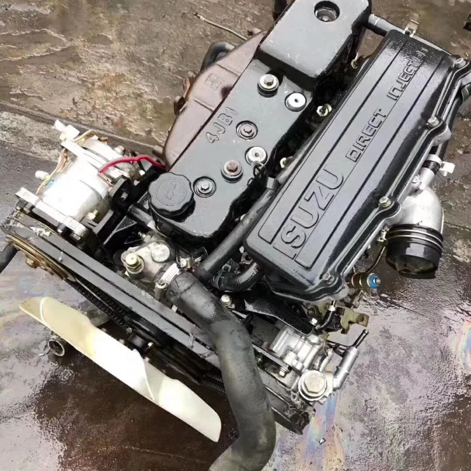 4JB1 2.8T 4WD 2WD Used Original Engine with 4x2 Manual Transmission for Isuzu Pickup
