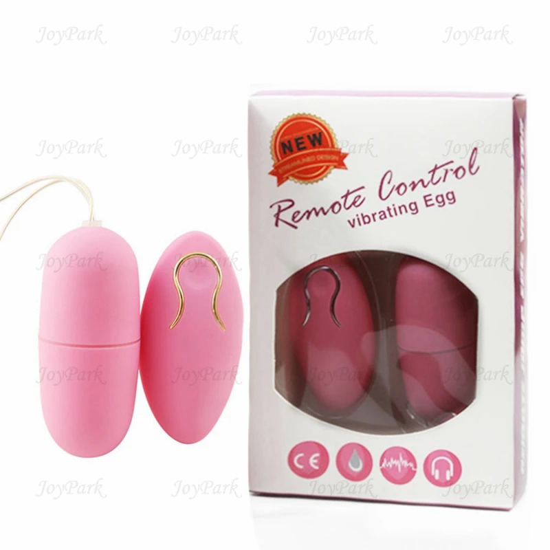 JoyPark Tragbarer, kabelloser und leistungsstarker Mini-Vibrator mit Fernbedienung – Liebes-Ei für Frauen_voghion.com