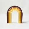 coffee color arch rainbow