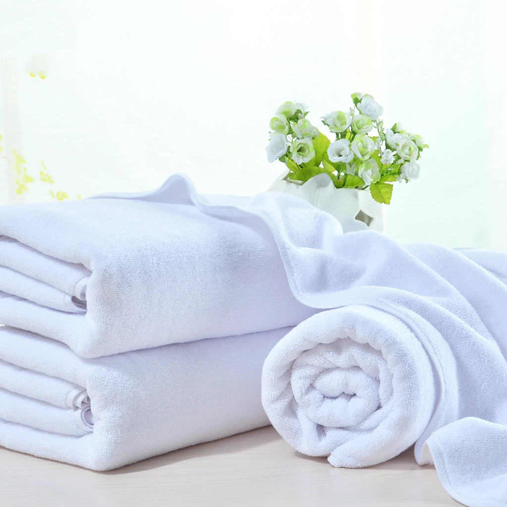 Wholesale 100% Cotton Extra Large Bath Towel Custom Embroidered