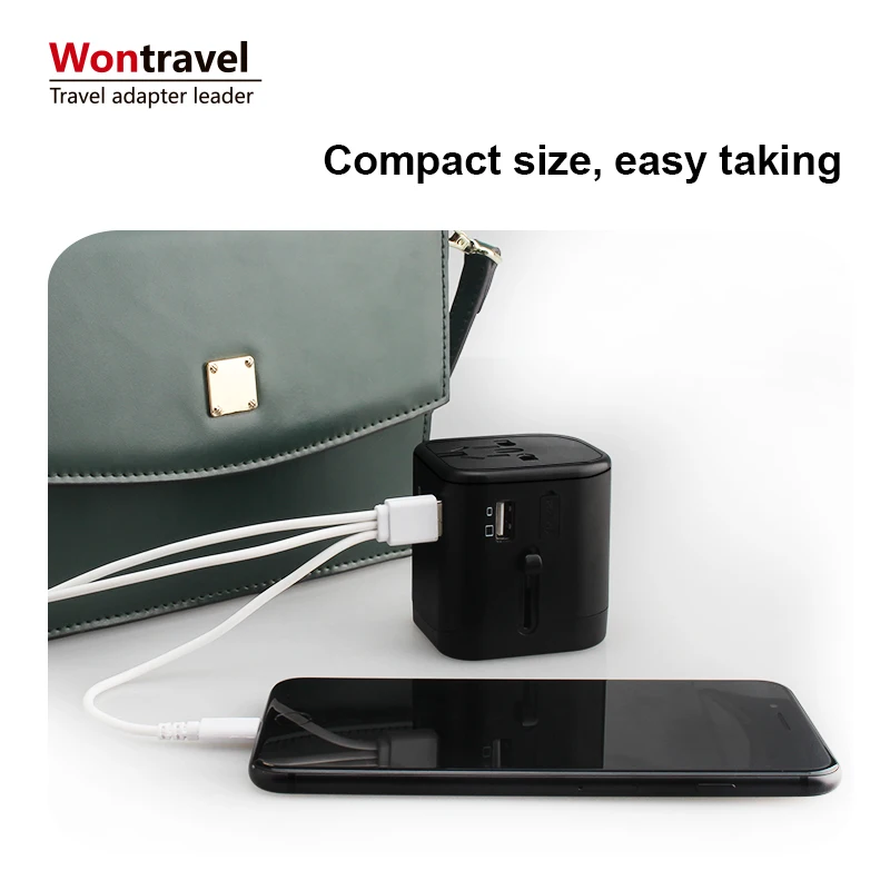 
 Универсальный usb-адаптер с 4usb-разъемами, 5 В, а  