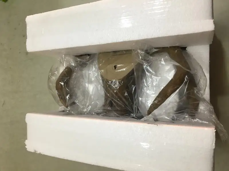 Clear Epoxy Resin Religious Carrying Cross Statues Jesus Crucifix