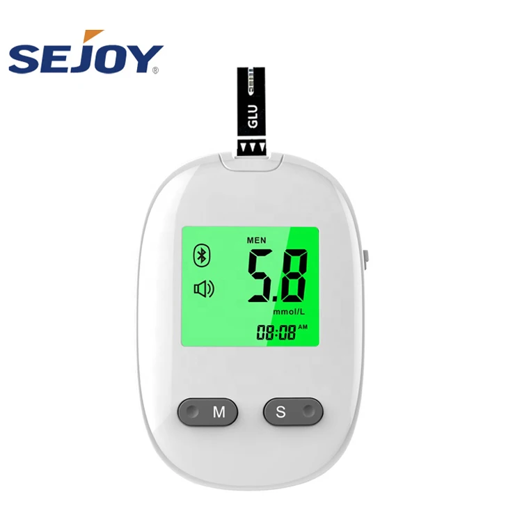 Sejoy Diabetes Testing Machine Glucometer Blood Glucose Meter and Test Strips Price