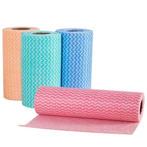 BCS Disposable Nonwoven Fabrics Oil Absorbent Kitchen Cleaning Wipes  Cleaning Cloth