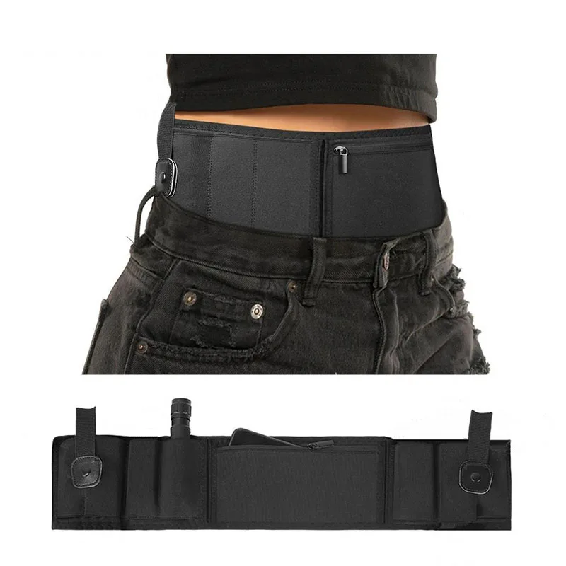 Universal Outdoor Practical Mountaineering Tactical Outdoor Holsters Tactical Concealed Carry Bag Adjustable Outdoor Belts
