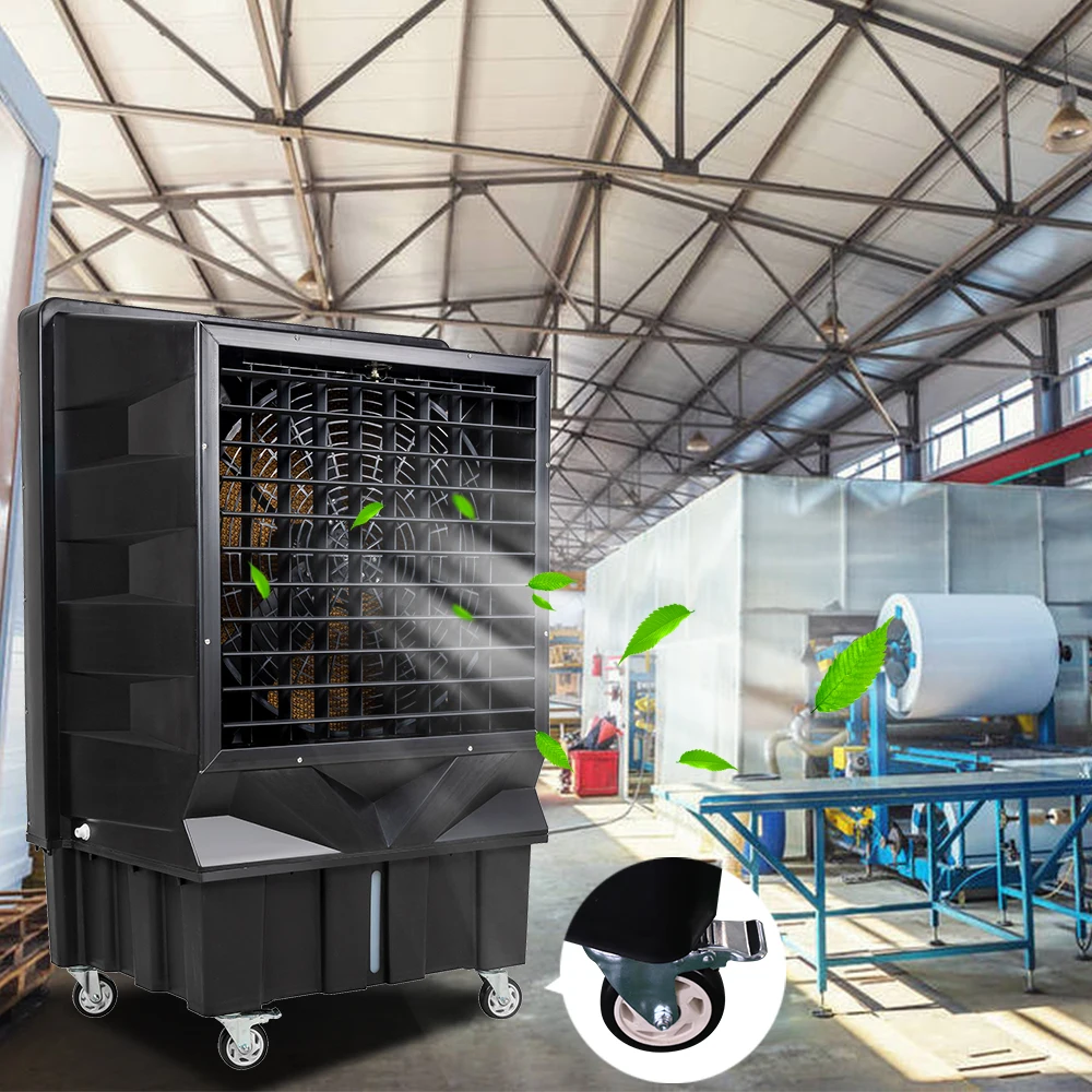 JHCOOL Industrial Portable Industrial air Cooler Humidifier Fan Industrial Ventilation Fan Floor Standing air Cooler Price