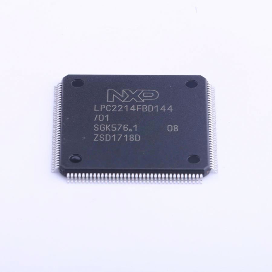 MRCSS Microcontroller 16-Bit/32-Bit ARM7TDMI-S RISC 256K-Bytes Flash 1.8V/3.3V 144-Pin LQFP Tray - Trays  LPC2214FBD144