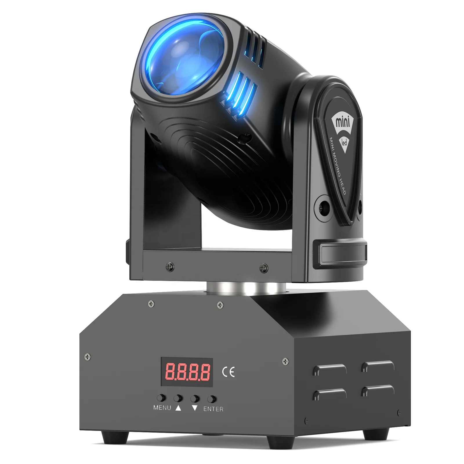U`King Mini LED RGBW 10W Stage Light with 11/13CH DMX512 Control