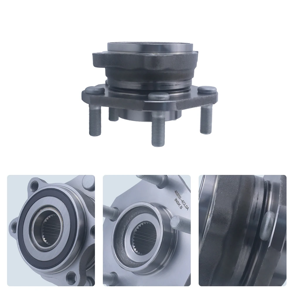 High Quality Car Parts 40202-4CL0B Front Wheel Hub Bearing Wheel Hub Unit Fit For Nissan ROFUE OE 40202-4CL0B factory