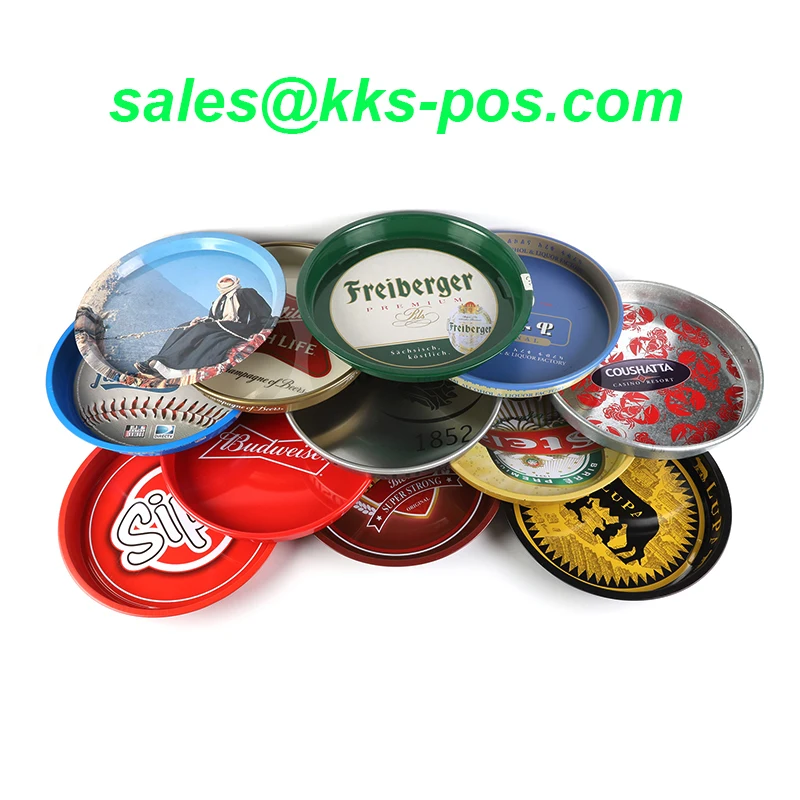 Plastic Restaurant Serving Tray Custom Food Drink Beer Tray Bar Beer