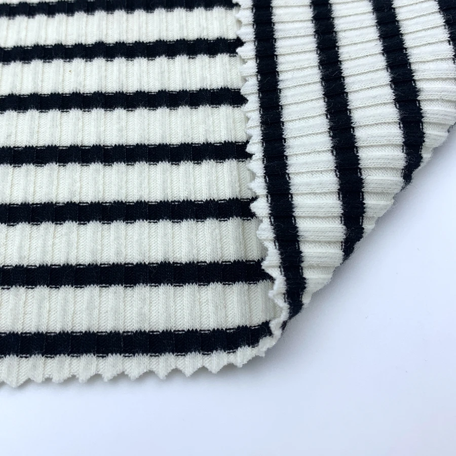 Super Soft  Rayon Stretch Knitted Custom Printed  French Rib Fleece Hacci Brushed Sweater Fabric for Clothing