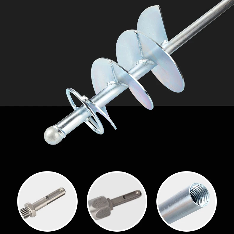 Paint Mixer For Drill Gallon Bucket Paint Stirrer For Drill Zinc Plated ...