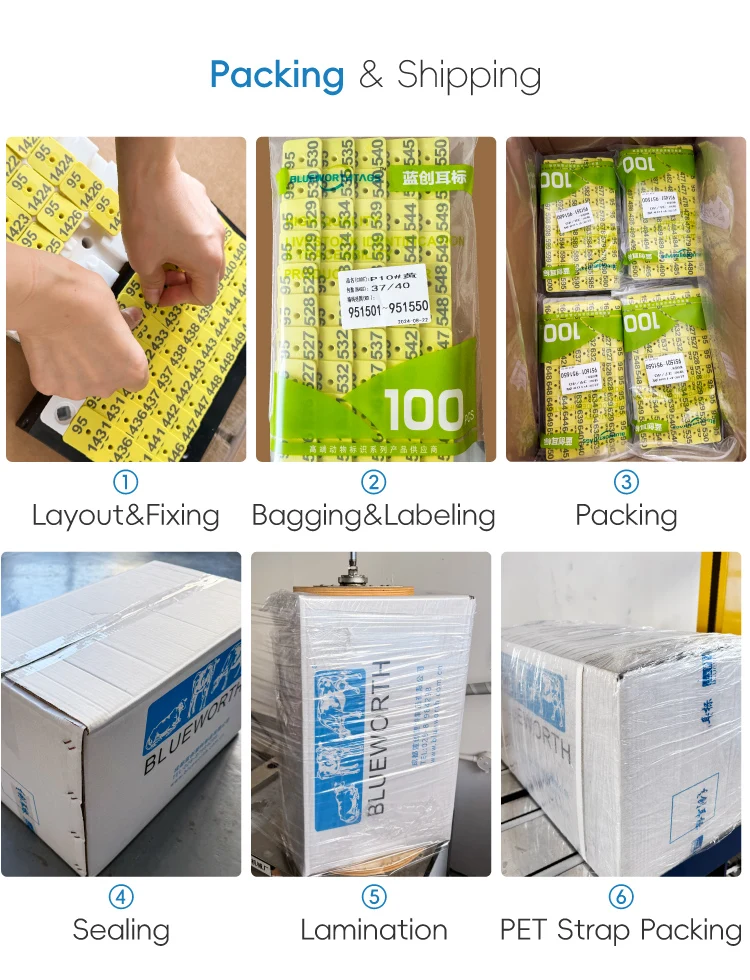 Packaging & shipping specifications