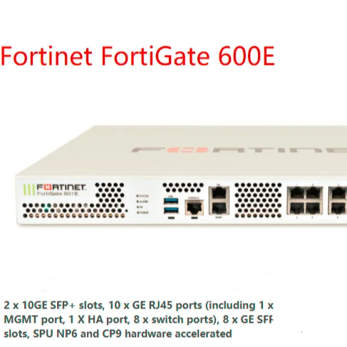 New Original Fortigate 600e Network Security Firewall Appliance Fg-600e -  Buy Firewall,Firewall Router,Firewall Server Product on Alibaba.com