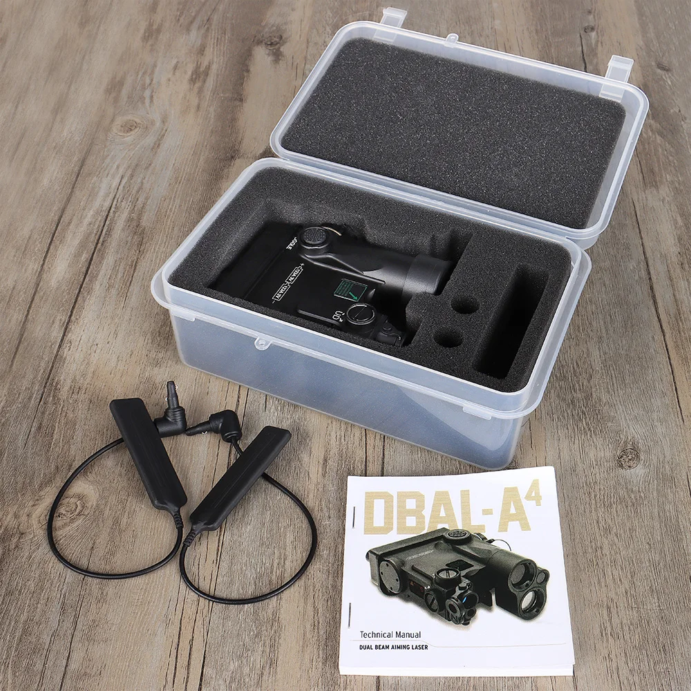 Green Sight Light DBAL-A4 DUAL BEAM AIMING Tactical Combo Flashlight ...