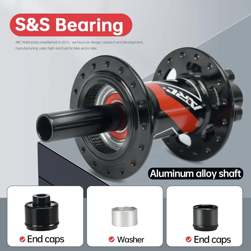 ARC MT-009F/R Bike Hub - 12s Speed, Boost28/32h, 15mm*110mm