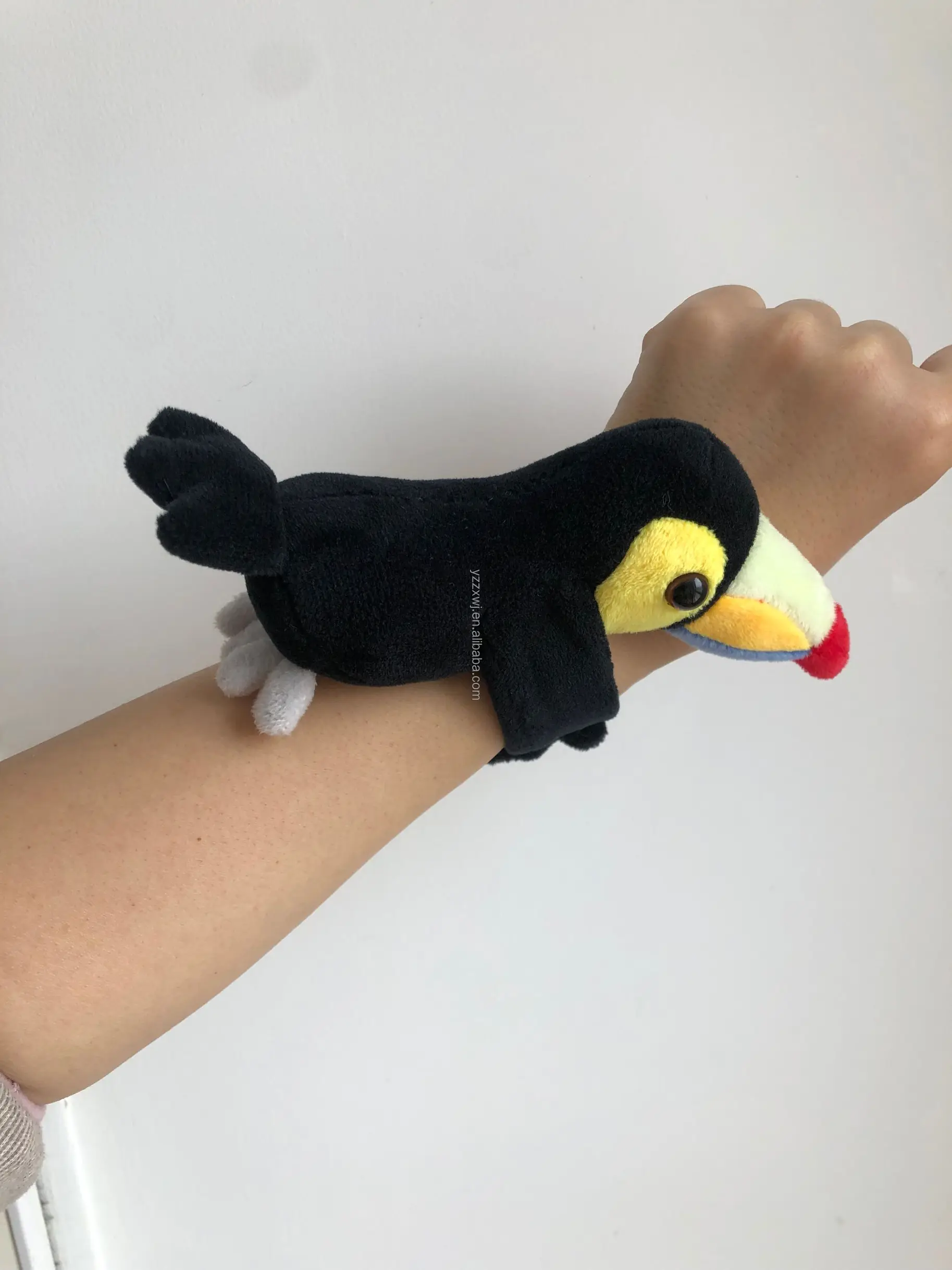 red monkey slap bracelet