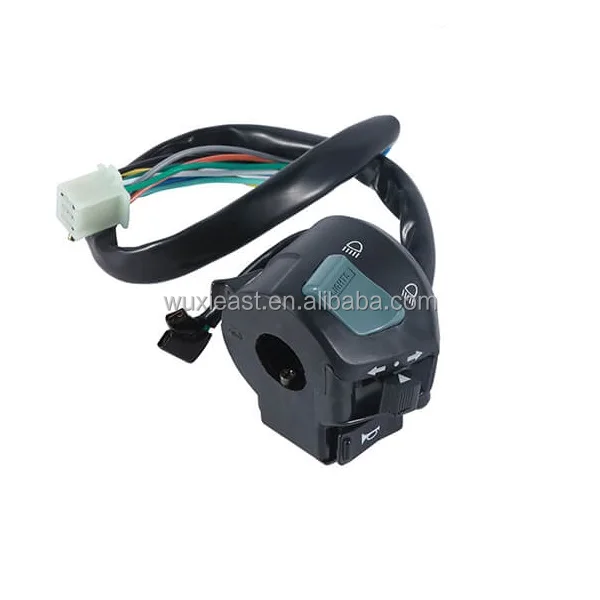 Заводская оптовая продажа универсальный переключатель для мотоцикла пластиковый руль вкл. Выкл. Кнопка остановочного