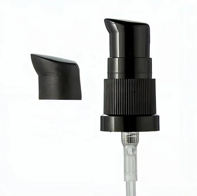 Hot sale luxury wholesale cream pump treatment pump 18mm 20mm 24mm for essence oil personal care foundation pump gel