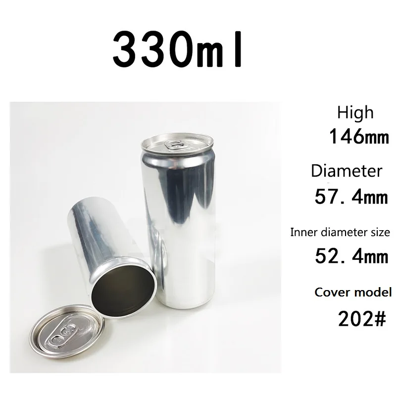 250ml 330ml 500ml Beer Aluminum Cans Custom Beer Carbonated Drink ...