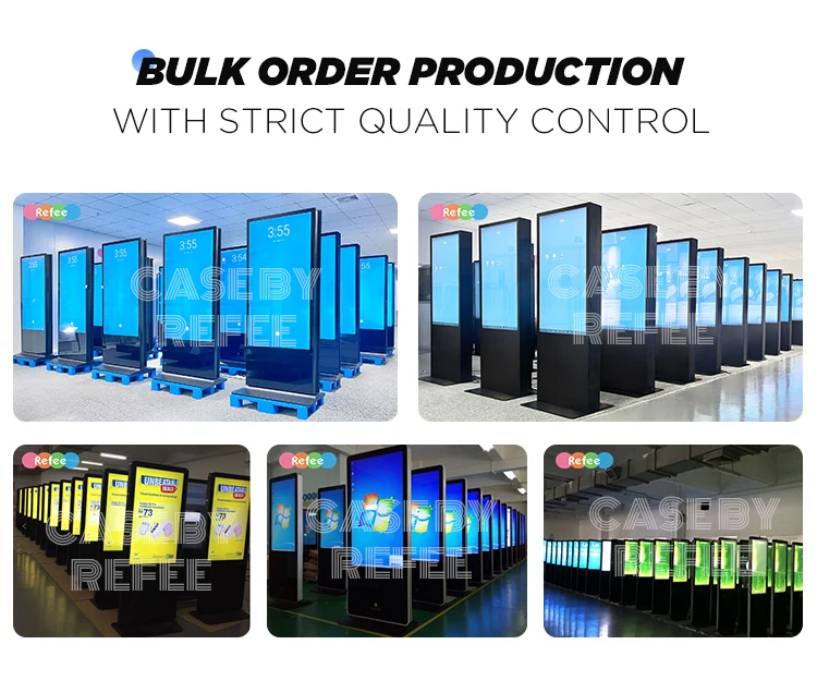 Interactive Floor Standing Android Players for Digital Signage