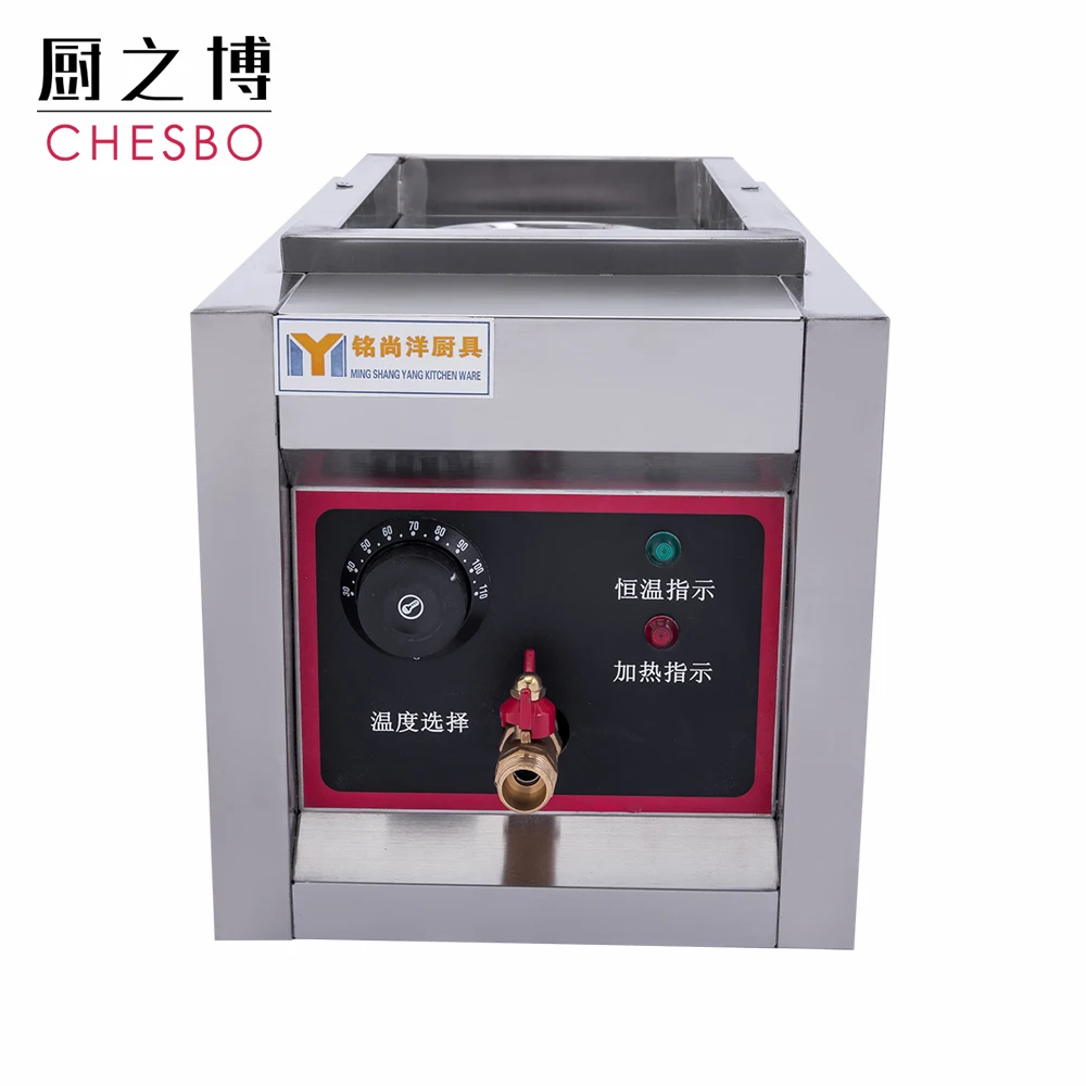 Commercial Use 2 Basket Counter Table Top Mini Electric Noodle Pasta Cooker for Restaurants Snack Bars Pedestrian Streets
