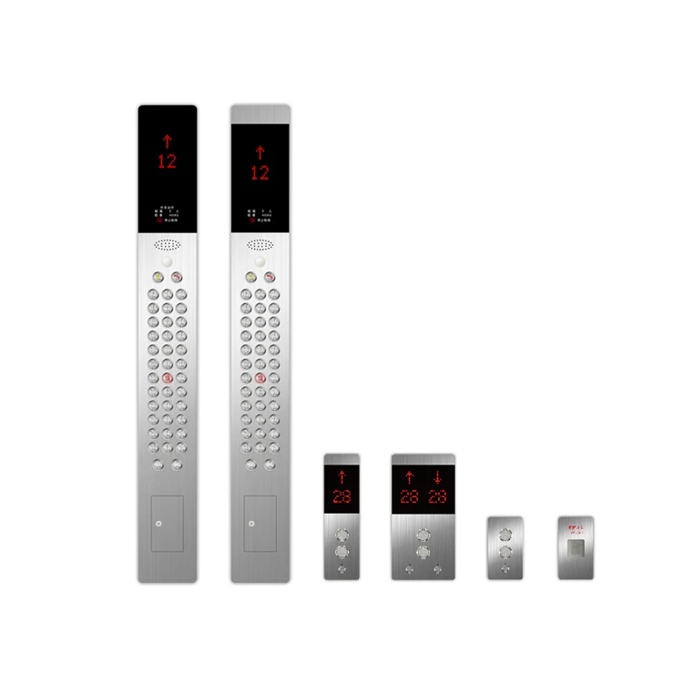 Elevator Parts Lop Cop Push Button Panel With Display Board