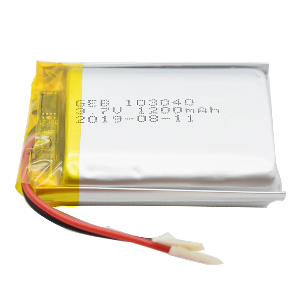 3.7v 1200mah 103040 Polymer Lithium Ion / Li-ion Battery For Mp3 Player - Foto 14