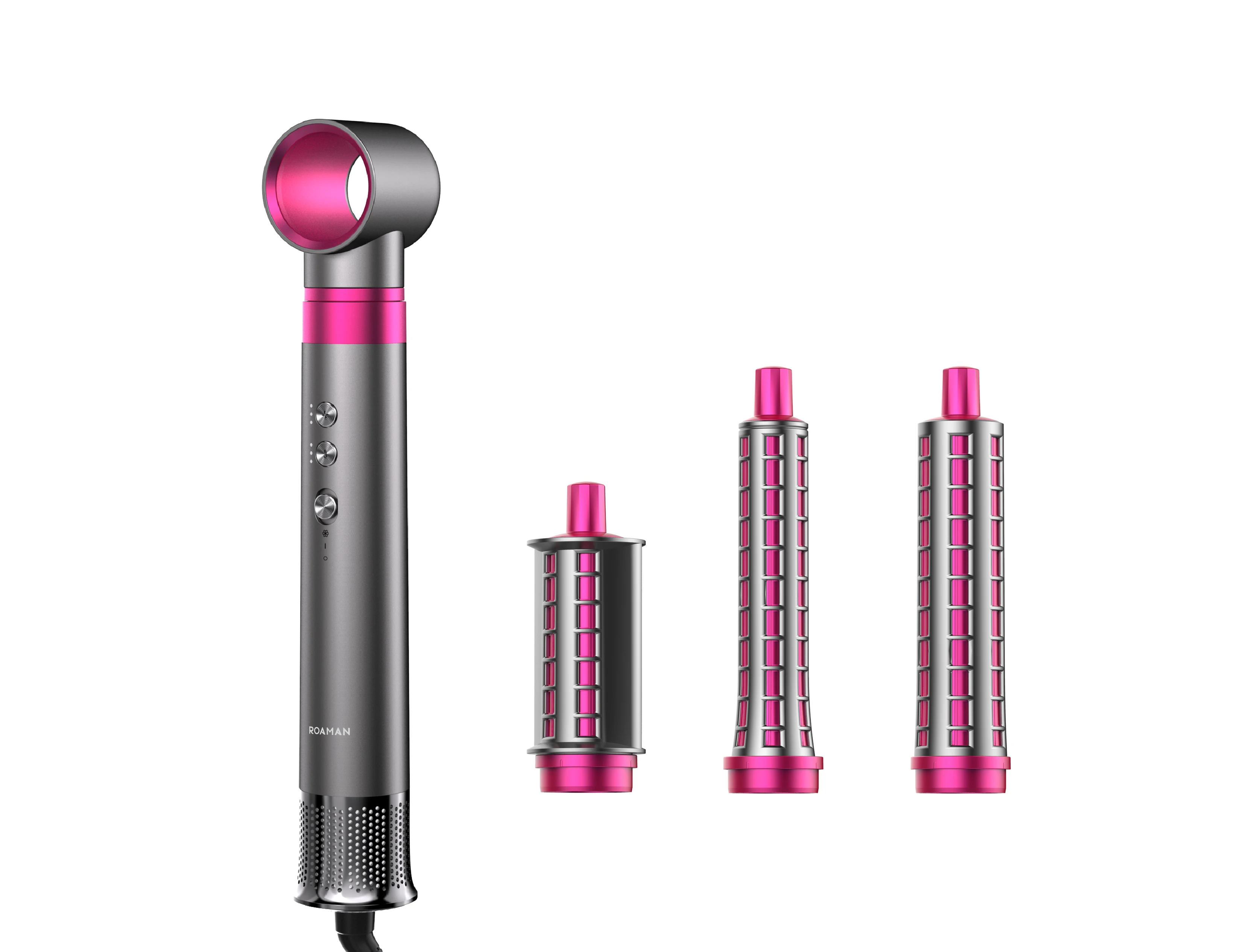 2023 New Trend Hair Straightener Hot Air Brush 5 In 1 Curler Styling 7