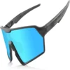 Black frame blue lens