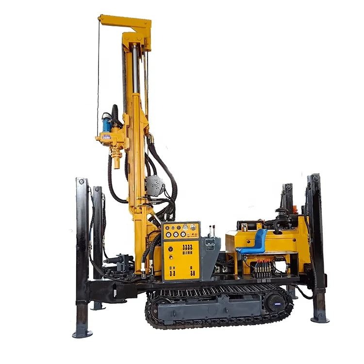 crawler drilling rig diesel engine rig hydraulic r