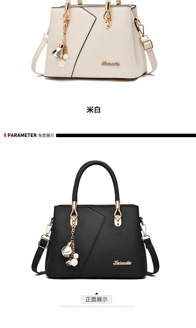 Wholesale High Quality Woman Handbag Trendy Fashion  PU Tote Bag  Single Shoulder Bag  for Women