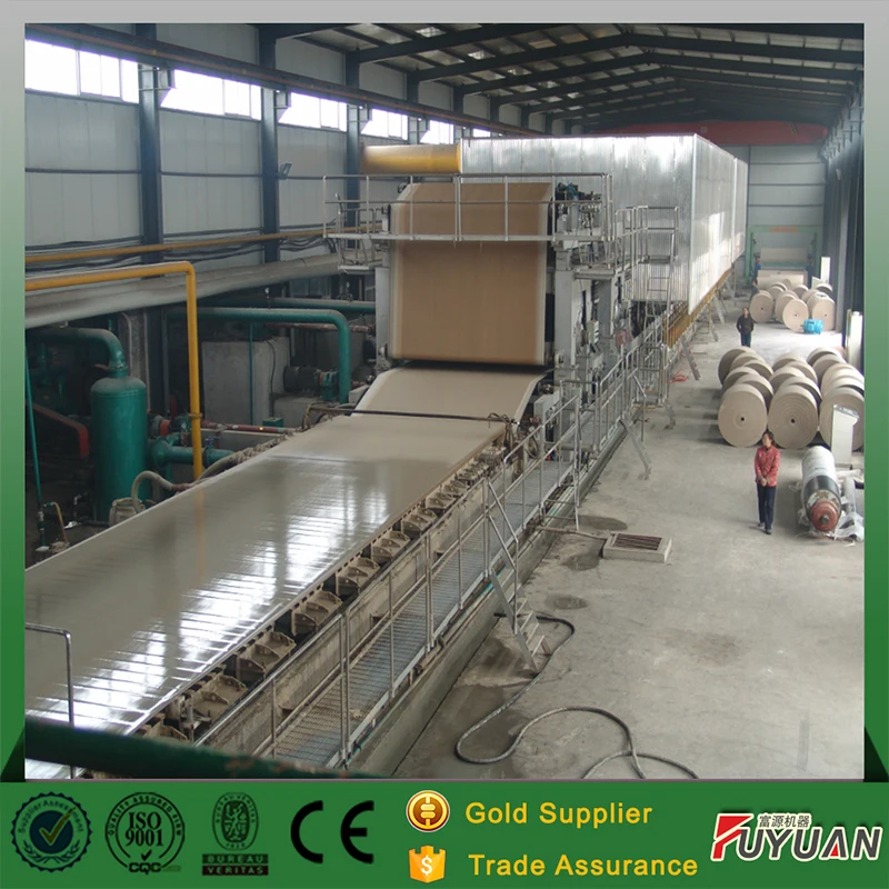 Factory Price Waste Carton Recycle Corrugated Kraft Paper Machine