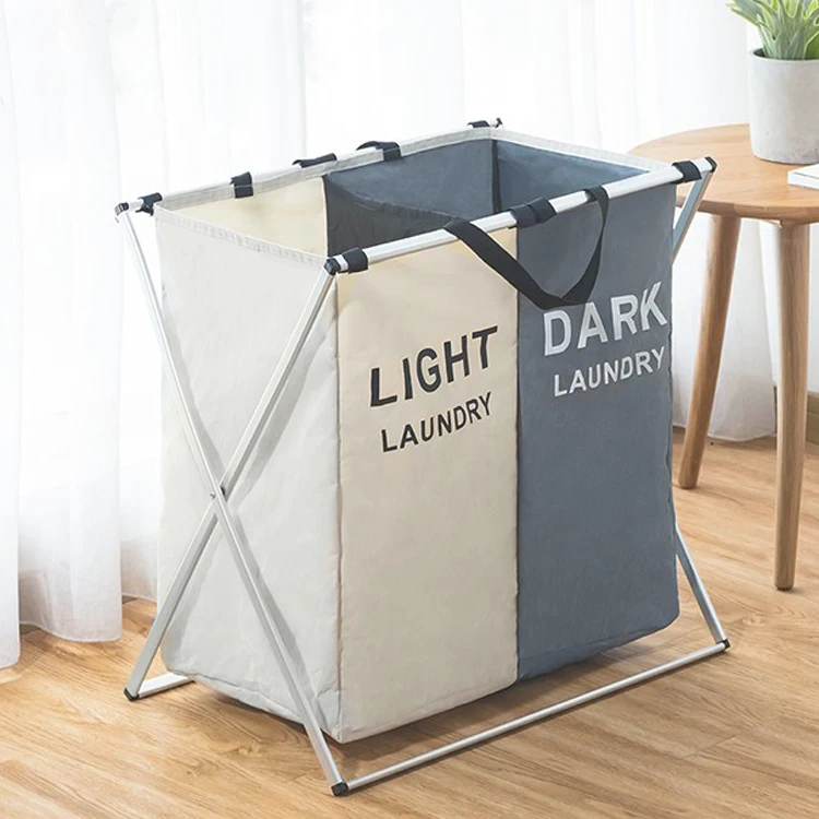 custom big laundry washing bag polyester foldable laundry storage bags laundry basket