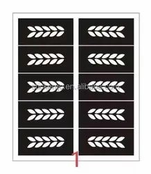 Новейший популярный дизайн, трафареты для татуировок хной, многоразовые Временные татуировки «сделай сам», трафареты для дизайна пальцев, трафареты для татуировок хной