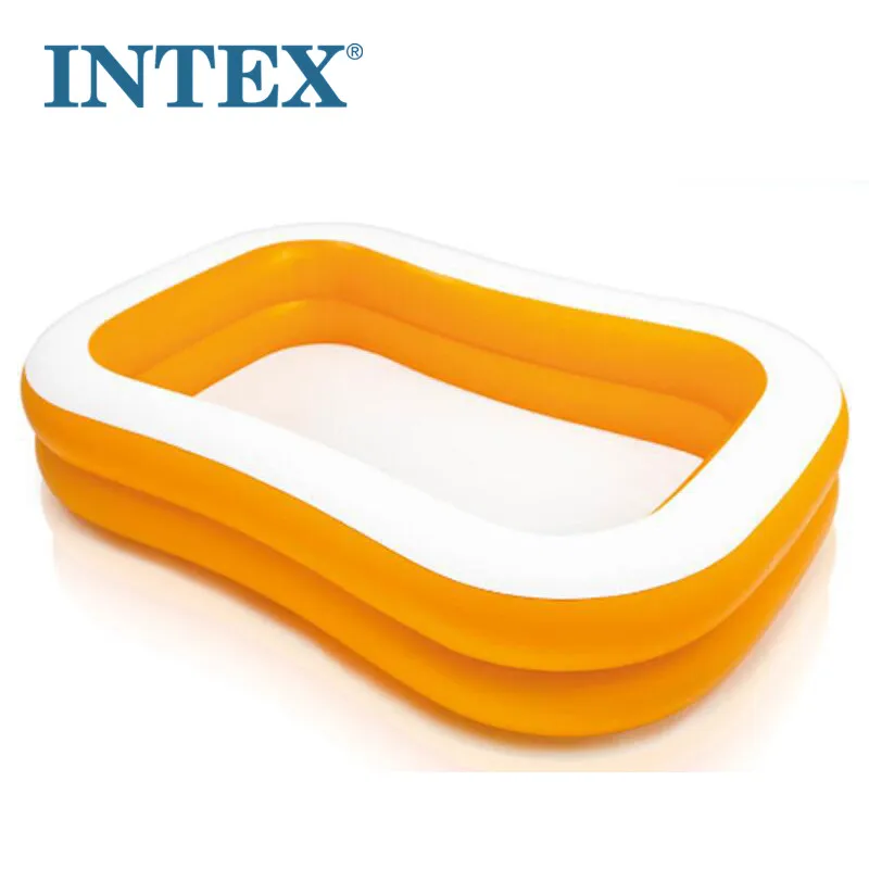 INTEX 57181 Rectangular Folding Kid Paddling Pool